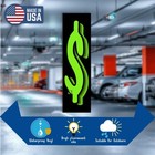 7 1 2 Inch Black   Green Numbers Windshield Pricing Stickers Car Dealer You Pick