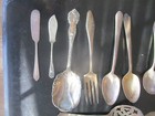 Large Mixed Lot Silverplate Utensils  Some Nice Pieces