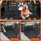 Dog Seat Cover Hammock Pet Seat Pad Back Waterproof Car Truck W  Pet Seatbelt