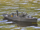 Wwii 1 48 Flower Class Corvette Unpainted Custom 3d Print Model Kit 1240mm Long