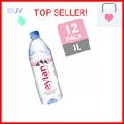 Evian Natural Spring Water  1 L Bottle  12 Pack