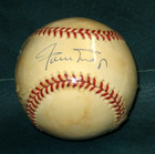 Willie Mays Autographed Rawlings Baseball W  Coa  ball Is In A Plastic Wrap 