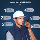 Retevis Rb48 Heavy Duty Walkie Talkies Waterproof Long Range Two Way Radio 6pack