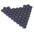50pcs Make Up Jar Cosmetic Sample Empty Container Plastic Round Lid Small Bottle