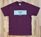 Hard Rock Cafe London England Burgundy T-shirt Adult Medium Live Love Rock Nwt