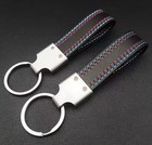 Bmw M Brand New Leather Keychain Key Chain Key Ring