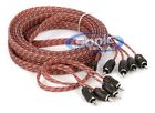 New  Stinger Si4417 17 Ft 4-channel 4000 Series Rca Audio Interconnect Cable