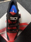 New Sidi Dominator 7 Black red Men   s Mtb Cycling Shoe Size 45