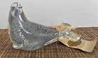 Vetro Soffiato Murano Art Glass Walrus Figurine
