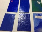 Lot Of 13 Pieces 6x4    Mixed Stained Glass Sheet  Pictures Will Receive Similar