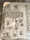 1950s Dress Vintage Sewing Pattern Size 12 Bust 30   1084
