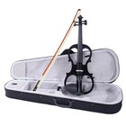 Electric Violin  4 4 Silent Electric Violin Kit For Beginners Adults Teens Solid