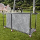 Folding Table Rack Dolly Cart Max Capacity 8 Round Table Or 12 Folding Table