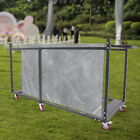 Folding Table Rack Dolly Cart W  Casters Max 8 Round Table 12 Folding Table