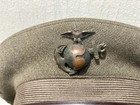 Pre Ww2 1920s 1930s Usmc Officer Service Cap W  Huge M1912 Ega H h Badge Marine