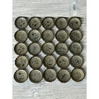 Vintage Falstaff Beer Caps W puzzle  lot Of 25 