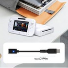 Usb C Charging Cable For Nintendo Wii U Gamepad Controller Power Supply Cord