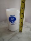 New York Giants Nfl Vintage Milk Glass Stein Mug 12oz 1960 s 70 s Beer Coffee