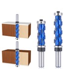 Flush Trim Router Bit 1 2 Shank Double Bearing Spiral Flush Trim For Wood Panels