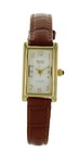 Vintage Ladies Swiss Gruen Cruvex Wrist Watch Leather Band Gls024
