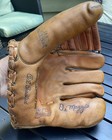 Antique 1940   s Dimaggio Vintage Old Circa Baseball Glove Mitt Oil Treated Early