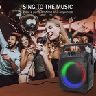 Magnavox 12w Jumbo Karaoke Bluetooth Speaker System With Led