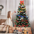 59   Pre-lit Artificial Christmas Tree With Led Lights  Home office  Party Decor
