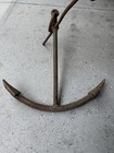 Antique Iron Kedge Boat Anchor Maritime Nautical Decor  19     10lb
