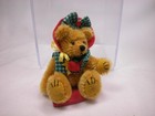 World Of Miniature Bears By Theresa Yang 3  Mohair Bear Fall   786 Closing