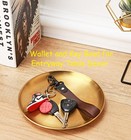 Key Bowl And Keychain Set - Decorative Bowl And Tray For Entryway Table  Jewe   