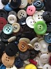 Vtg Old Buttons Lot Of 150  Mixed Colors Sizes Includes Brights Sewing Crafts