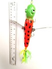 Muskie Pike Bass 8     Crawler Orange Parrot  Skirted  It s A Dick