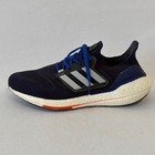 Adidas Shoes Mens 9 5 Blue White Ultra Boost Running Sneakers Trainers Low Top