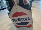 Vintage Pepsi Cola 8 Pack 1 Pint Bottles W  Cardboard Carrier Full Bottles 