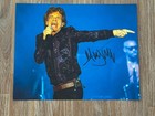 Mick Jagger Autographed 8x10 Photo  Signed  Authentic  Rolling Stones  Coa