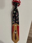 Boys Clip On Tie Christmas Edition  Funny Reindeer  