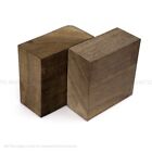 Pack Of 2 black Walnut Bowl Platter Turning Blank Lumber Wood Block 6  X 6  X 2 