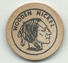 High Grade Wooden Nickel 1888-1988 Parker Centennial-jul367