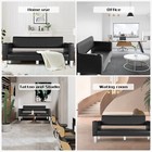 Artist Hand Pu Guest Reception Waiting Room Chair Barber Shop Salon Beauty Bench
