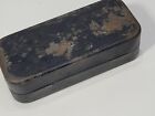 Vintage Sewing Accessories Original Metal Box Lot W  Attachments Singer  Greist 