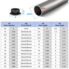 40pcs - 5 8  Od Plastic Tubing End Caps Round Hole Plug Insert Black