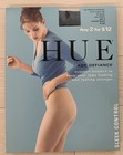 Hue Pantyhose Black Size 2  6 Pack  Age Defiance Control Top Sheer Support 5992