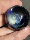 Harold Smith Hisi Signed 1 5    Vortex Marble - Silver Nebula - Wet Mint  tm1470
