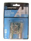 Crawford Large Grip Broom And Tool Clips 3 Pack  13202   New
