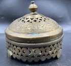 Antique Ancients Near Eastern Old Brass Roman Box Carft Very Unique Old Peace