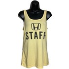 Linkin Park Incubus Tank Top Yellow Honda Civic Tour T-shirt Staff Event Crew