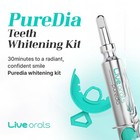 Live Orals Puredia Teeth Whitening Kit - Gel   Mouthpiece Set  Hydrogen    