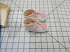 Vintage White Leather Baby Crib Shoes J7953-1 Tiny Tot Wht 520