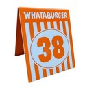 Whataburger Table Tent Number    38