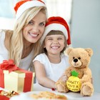 10 In Teddy Bear With Pineapple Stuffed Animal Plush Toy Gift For Kids Birthday